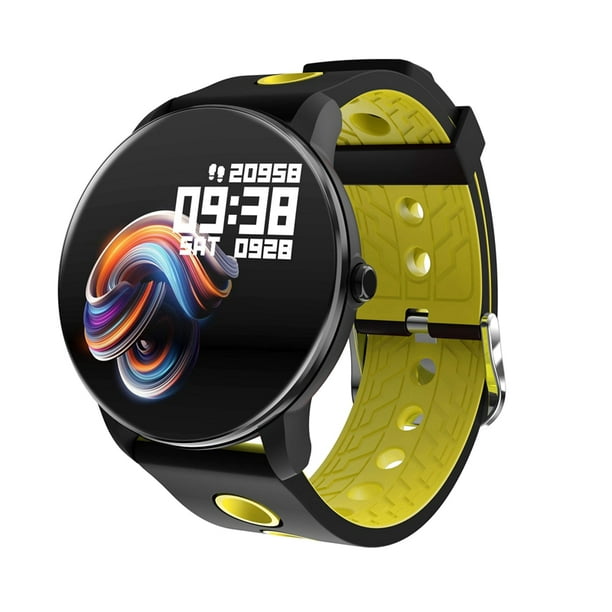 forbedre spejl Kviksølv T6 Smart Watch Men Press Screen Blood Pressure Heart Rate Smart Watch Women  Waterproof Watch Sport for Android IOS-Green - Walmart.com