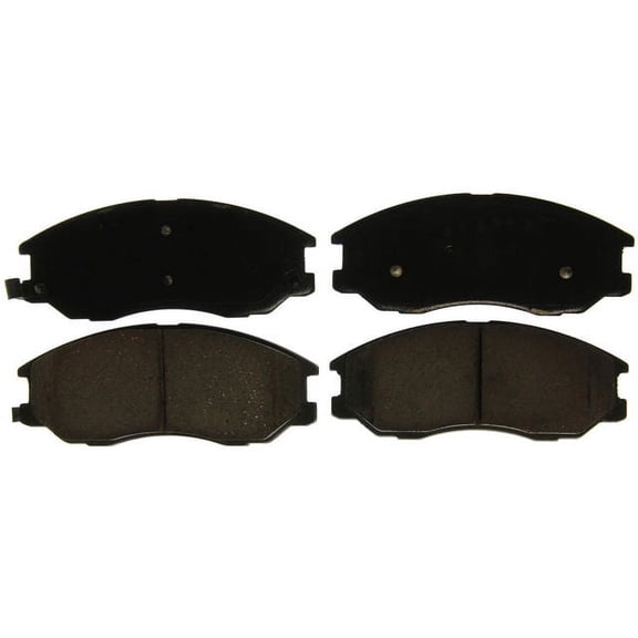 Front Brake Pad Set - Compatible with 2004 - 2005 Kia Sedona