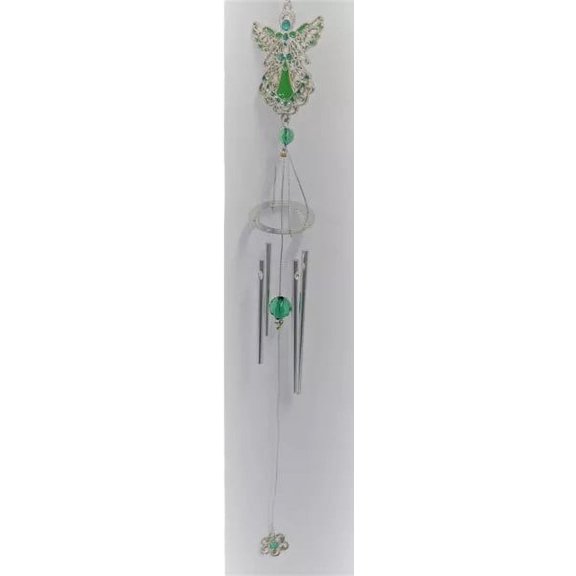 Birthstone Angel Wind Chime in May