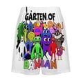 thumbnail image 6 of Garten of Banban Men's Short Pajama Pants Soft Trendy Sleep Shorts Breathable Ice Silk Lounge Shorts 5XL, 6 of 8