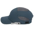 thumbnail image 3 of Bump Hat, Wide Application Protective Hat Hardhat Mesh Design  For Sprots Blue With Gray Edge, 3 of 8