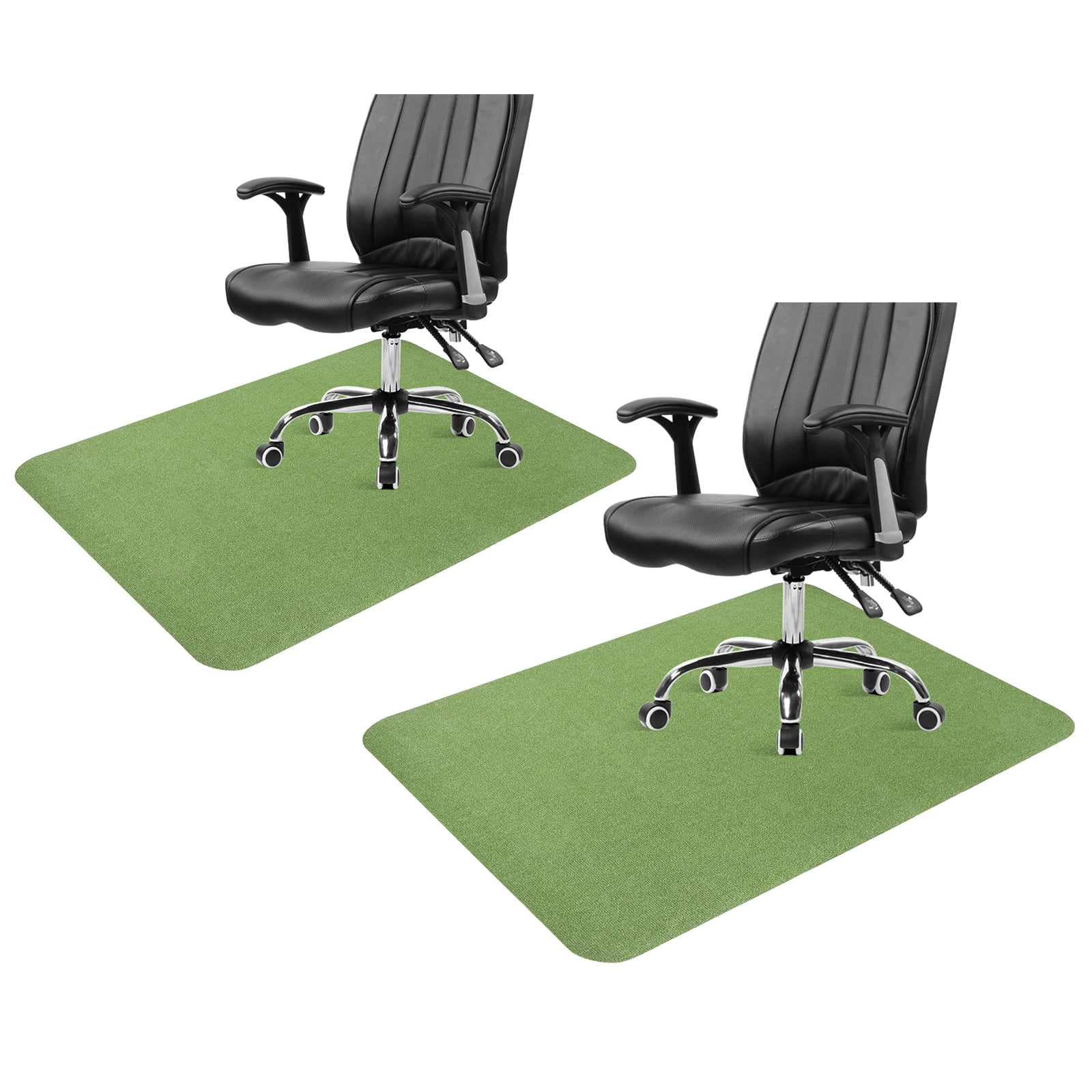 2 Pcs Office Chair Mat for Carpet 36" x 48" Desk Chair Mat NonSlip