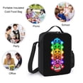 thumbnail image 4 of Geometry Dash Lunch Bag, Insulated Lunch Box Large Capacity Reusable Insulated Cooler Lunch Totes Bag for Work Office School Camping Travel Picnic, 4 of 7