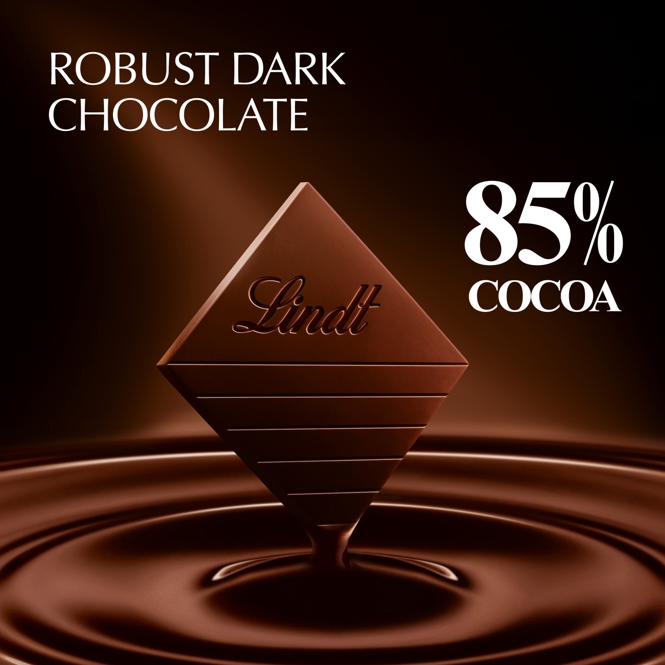 Lindt Excellence Dark Chocolate, 85% Cocoa, Candy Bar, 3.5 oz, Bar