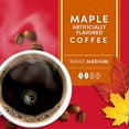 thumbnail image 3 of Tim Hortons Maple Flavored Coffee, Single-Serve K-Cup Pods Compatible With Keurig Brewers, 72Ct K-Cups, Red, 12 Count (Pack Of 6), 3 of 3