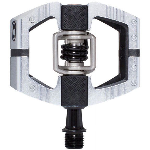 Crank Brothers Mallet E LS Dual Sided Clipless Pedals w/ Platform 9/16" Silver