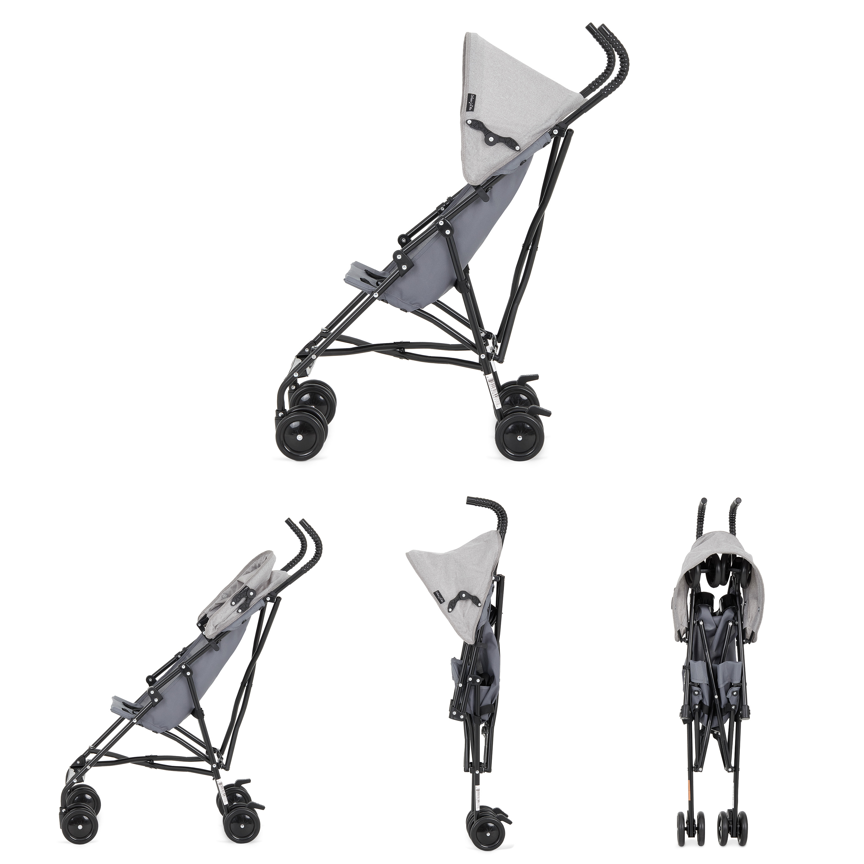 Dream On Me Aero Travel Light Stroller, Gray photo 8