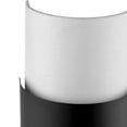 thumbnail image 4 of Progress Lighting Silva 2-Light Wall Sconce, Matte Black, White Linen Shade, 4 of 8