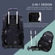 thumbnail image 3 of Mochila Para Niños Mochila Rodante Para Niñas Para Niñas Equipaje De Mochila Con Ruedas Bolsas Para La Escuela De La Escuela Con Bolsa De Lápiz De Almuerzo, 3 of 7