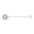 thumbnail image 5 of ibasenice hat Brooches and Pins for Women Brooch Pin Dainty Jewelry Rhinestone Golden 1Set for Women Weddings, 5 of 8