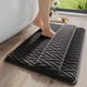 thumbnail image 5 of Alfombra de Baño Gris | Gruesa, Suave, Antideslizante, Absorbente, Lavable, 60 X 40 Cm | Ideal para La Ducha | Material: Poliéster | 1 Unidad, 5 of 7