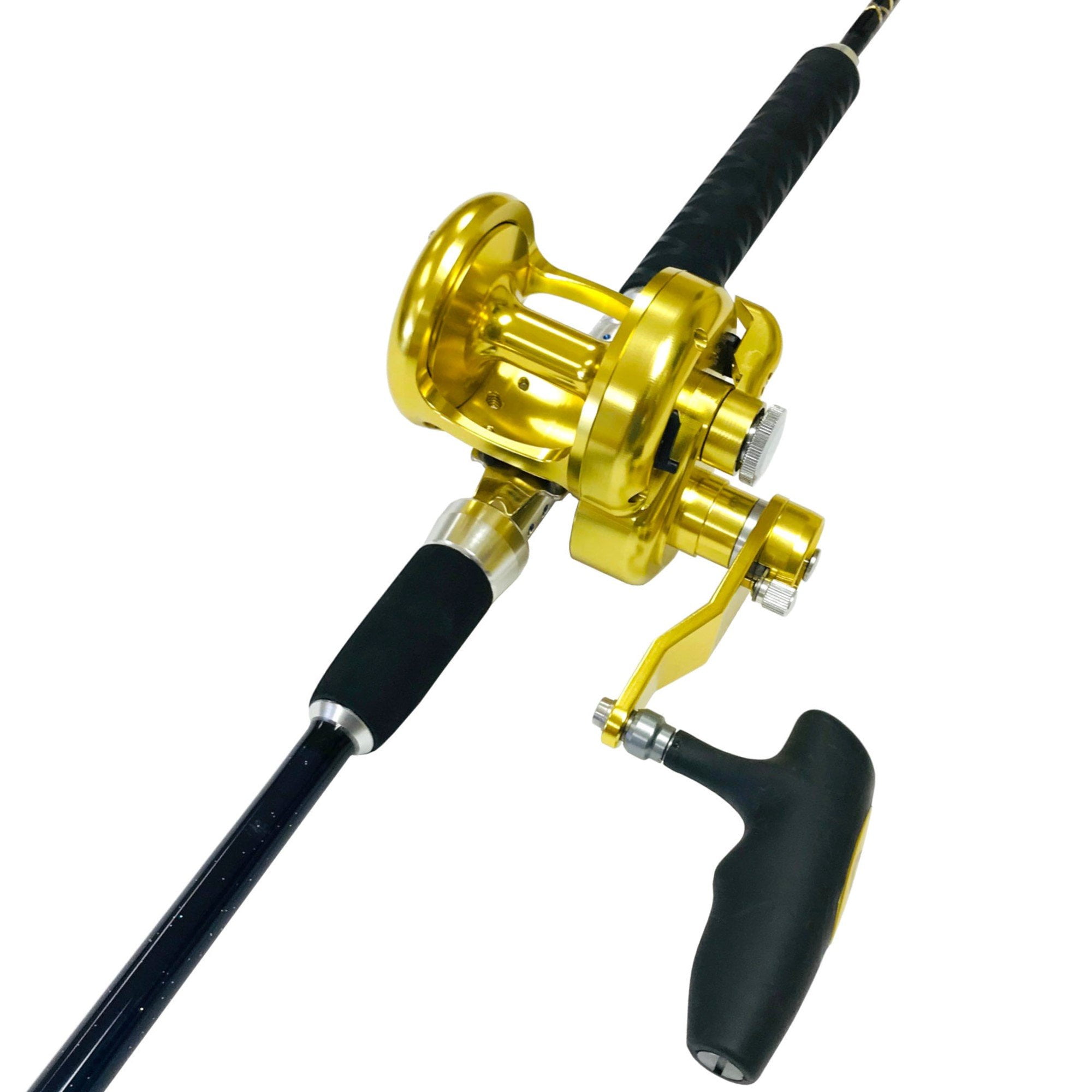 Amberjack King Saltwater Jigging Rod Reel Combo Walmart Com