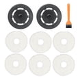 thumbnail image 1 of 9pcs For Ecovacs X1 Vacuum Cleaner Rag Holder Rag Bracket Mop Cloth, 1 of 5