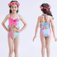 thumbnail image 3 of Girls' Standard Swimming Mermaid Tail Sets_Special Gift, 3 of 5