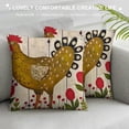 thumbnail image 3 of Farmhouse Animals Throw Pillow Covers with Funny Quotes Lawn Cases Inch Set of Linen Cushion Cover for Outdoor Couch Two, 3 of 5