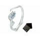 thumbnail image 1 of Anillo Flor De Tulipán Plata 925 Cristal Regalo Para Mujer Xtellar plateado, 1 of 4
