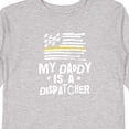 thumbnail image 4 of Inktastic My Dad is a Dispatcher Emergency Services Boys or Girls Long Sleeve Toddler T-Shirt, 4 of 5