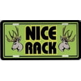thumbnail image 2 of Nice Rack Buck Metal License Plate, 2 of 2