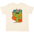 thumbnail image 3 of Inktastic Arizona Retro Sunset Funny Cactus Boys or Girls Toddler T-Shirt, 3 of 5