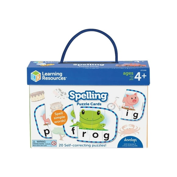 Ressources d'Apprentissage - Cartes de Puzzle d'Orthographe - Jeu de Correspondance