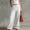 White plus size palazzo pants a1, variant on BRELIL Women Plus Size Wide Leg High Waisted Trousers Casual Solid Long Palazzo Pants Loose Baggy Lounge Pants for Vacation Beach Travel, Blue 2XL