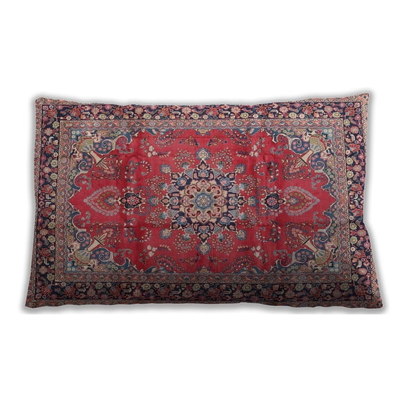 Ahgly Company Indoor Rectangular Traditional Lumbar Throw Pillow, 13 inch by 19 inch