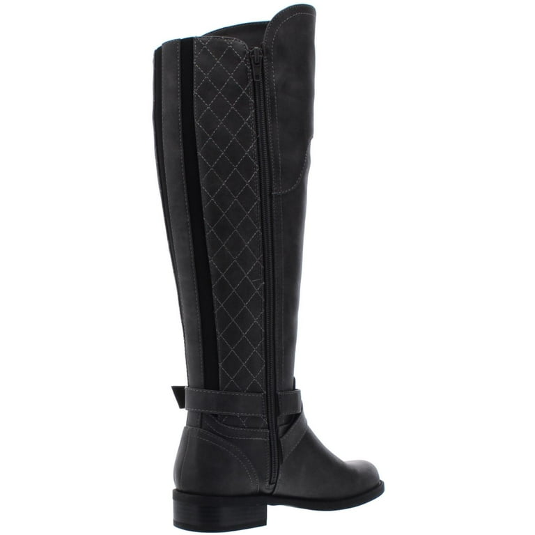 Walmart tall 2024 black boots