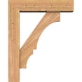 thumbnail image 3 of Ekena Millwork 7 1/2"W x 32"D x 40"H Balboa Block Smooth Bracket w/ Offset Brace, Western Red Cedar, 3 of 25