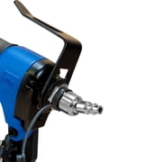 Estwing ECN65 Pneumatic 15 Degree 2-1/2 Coil Siding Nailer with Adjustable Metal Belt Hook, 1/4 NPT Industrial Swivel Fitting, and Bag