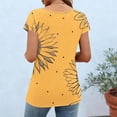 thumbnail image 6 of Cute Tops for Women Vintage Crew Neck Button Shirts Dressy Business Casual Tops 2026 Fashion Clothing, 6 of 7