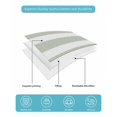 thumbnail image 5 of Quilts Queen Size, Sage Green Stripe Soft Comforter Bedding Set for Bed, Modern Simple Geometric White Striped Lightweight Quilted Bedspread with Pillow Cover(2 Pieces) for All Season, 90x96 Inch, 5 of 6
