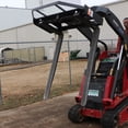 thumbnail image 3 of Titan Attachments Mini Skid Steer Pallet Fork Attachment, 42" Fork Blades, Rate 4,000 LB, Quick Tach Mounting, 3 of 8
