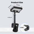 thumbnail image 4 of SPORTS JOY Solar Clip-on Lights with Motion Sensor,3-Mode,360 Degree Rotation,92 LEDs,600LM Dual Charging,Waterproof Solar Fence Lights for Patio,Camp,Wall,Camping (2Pcs), 4 of 10