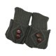 thumbnail image 2 of 1 par de calentadores de piernas de punto, medias de invierno cálidas para mujer, puños de botas gris oscuro, 2 of 9