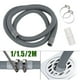 thumbnail image 2 of Extendable Drain Waste Hose Extension Kit for Various Dishwashers and Washing Machines Ensures Proper Drainage, 2 of 4