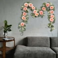 thumbnail image 5 of Elegant Rose Vine Wreath for Wedding Celebrations and Home Hanging Arrangement for Any Space, 5 of 7