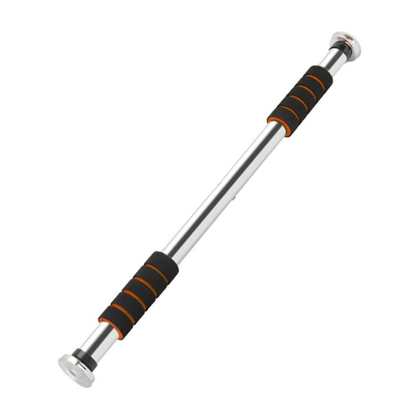 Barra de para puerta Barras de entrenamiento ajustables para puerta Barra de para gimnasio de interior Rayas naranjas