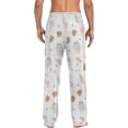 thumbnail image 2 of GZHJMY Elephant Pajama Pants for Men, Lounge Pants Lightweight Men Pajama Bottoms with Drawstring Pockets, Christmas New Year Birthday Gifts, Medium, 2 of 6