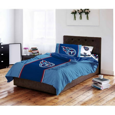 NFL Tennessee Titans Bed in a Bag Complete Bedding Set