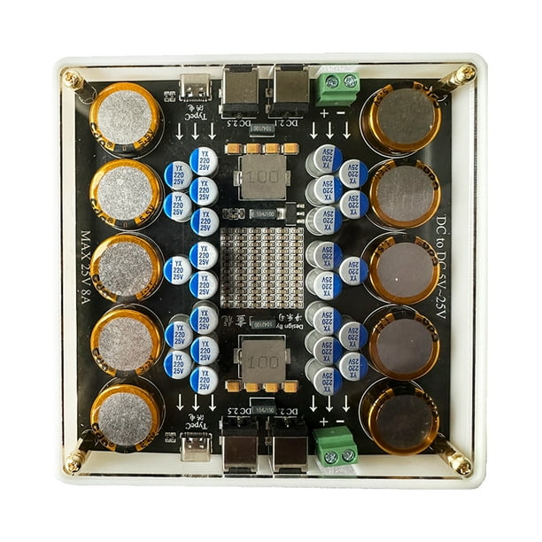 Placa Filtro Supercondensador Cgtredaw Purificación 8A para Amplificador DAC Tarjeta