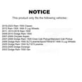thumbnail image 2 of TEC Rear Ceramic Disc Brake Pads TEC-967 for Car Ram 1500 Classic Dodge Durango Chrysler Aspen Van, 2 of 10