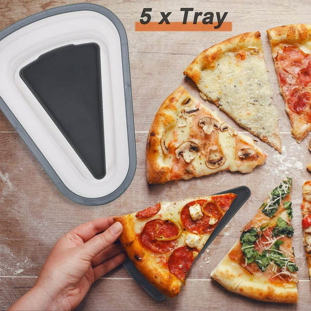 Reusable Pizza Box Pack Container Foldable Triangular Pizza