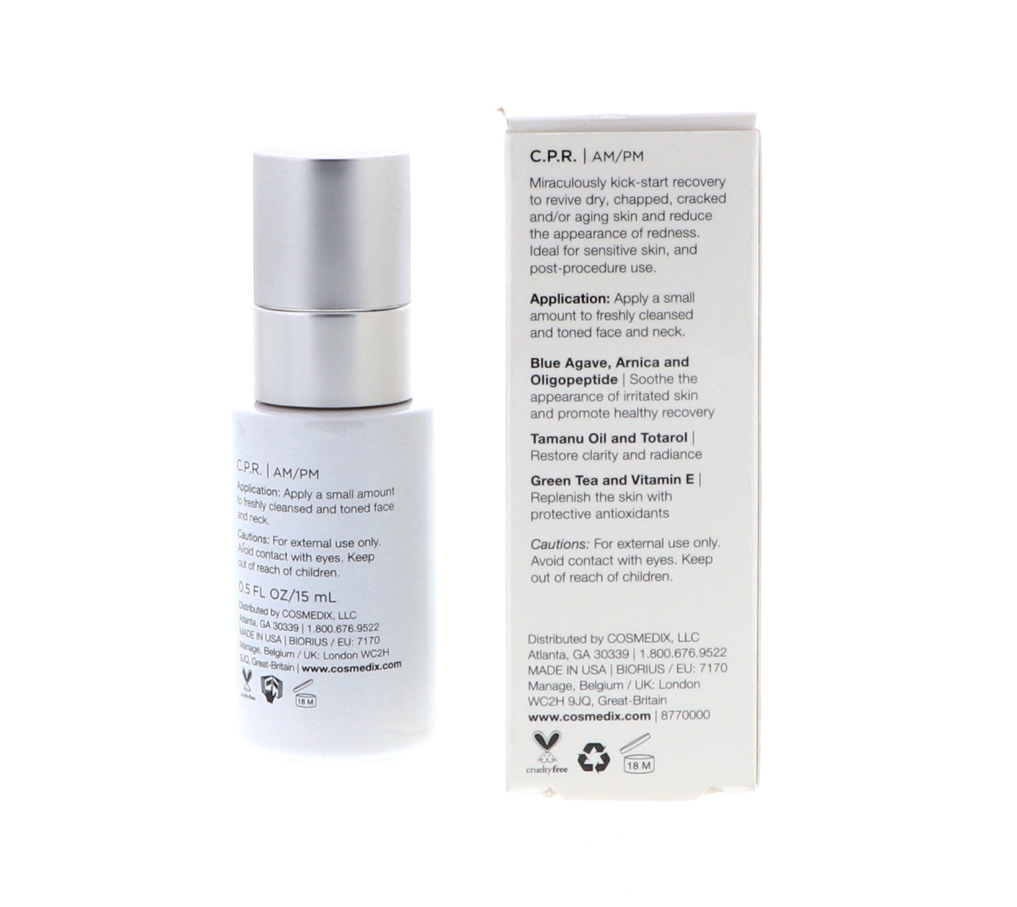 Cosmedix C.P.R. Skin Recovery Serum 15 ml / 0.5 oz