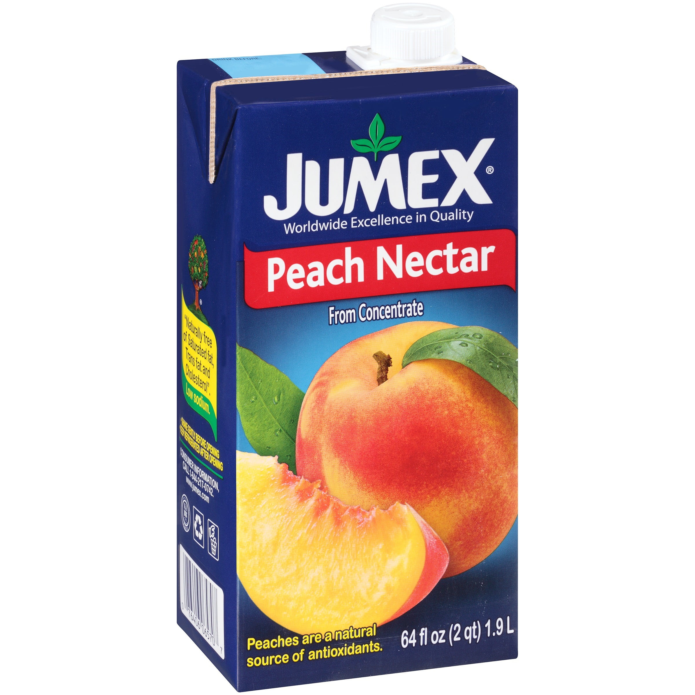 Jumex Peach Nectar from Concentrate, 64 Fl. 