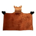 thumbnail image 4 of Rudolph the Red-Nosed Reindeer Kids Holiday Hooded Throw, Brown, 4 of 6