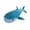 Shark-29.5in, variant on Realistic Ocean Stuffed Animal Doll Shark Pillow - Cute Whale Plush Soft Home Chair Cushion - 29.5''