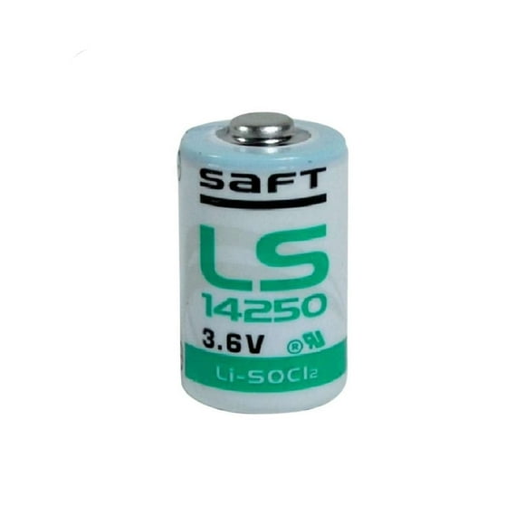 25-Pack Saft LS14250 (er14250) 3,6 volts 1/2 aa batteries au lithium (1200 mAh)