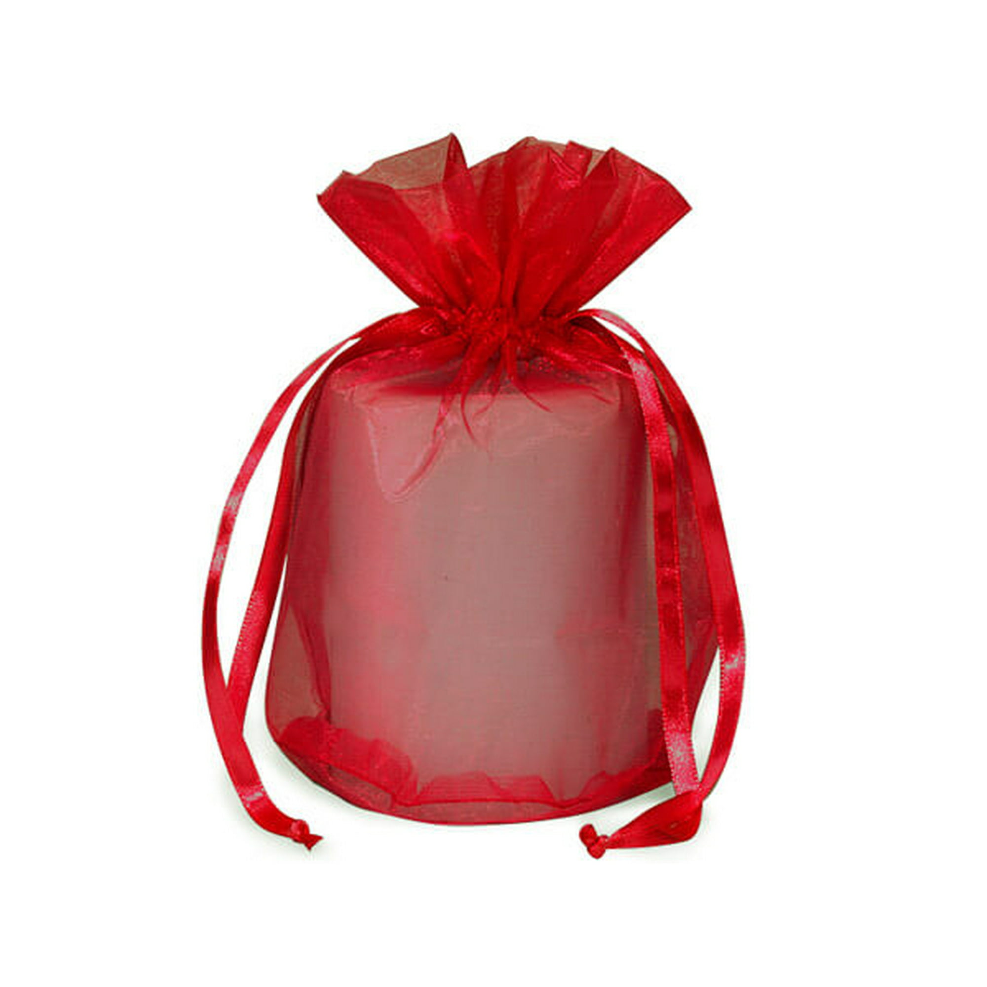 Organza Gift Bags, Pack of 6