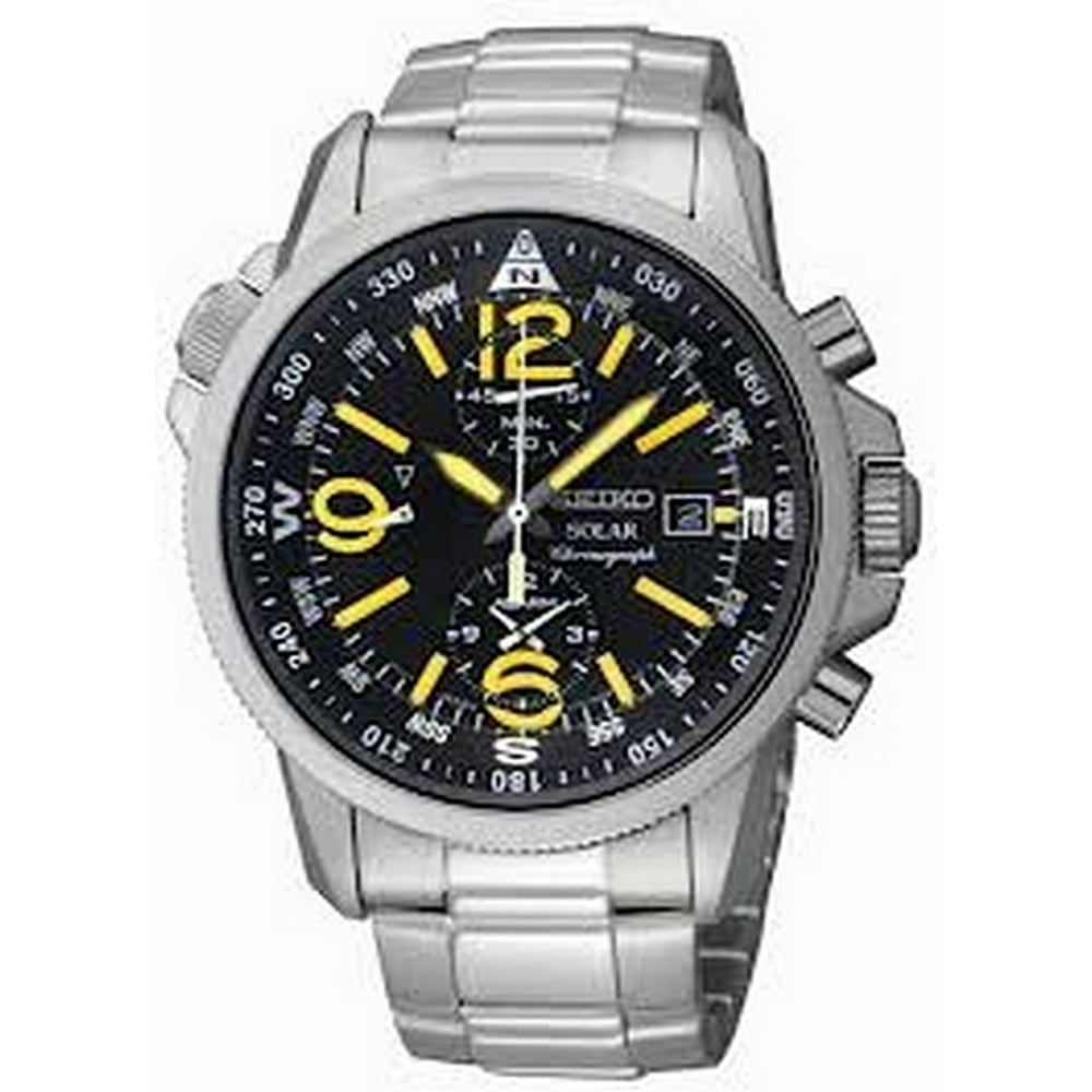 seiko chronograph orange