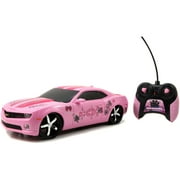Jada Toys Girlmazing 1:16 R/C Assortment 2012 Ford Mustang Boss 302- M. Vehicle, Hot Pink